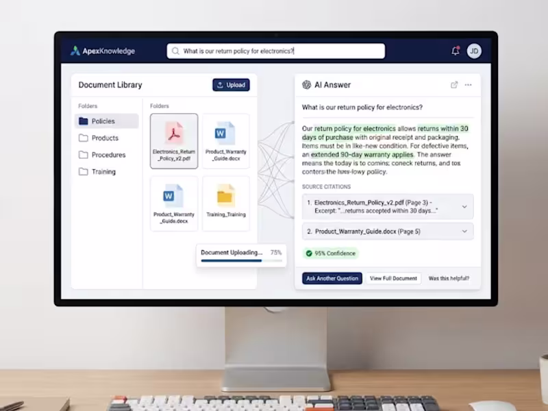 Cover image for AI That Knows Your Business- RAG Knowledge System