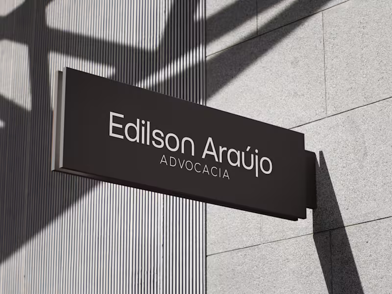 Cover image for Edilson Araújo advocacy - Visual