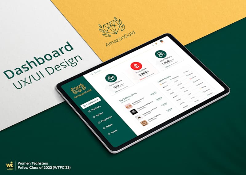 Cover image for E-commerce Dashboard UI/UX Design