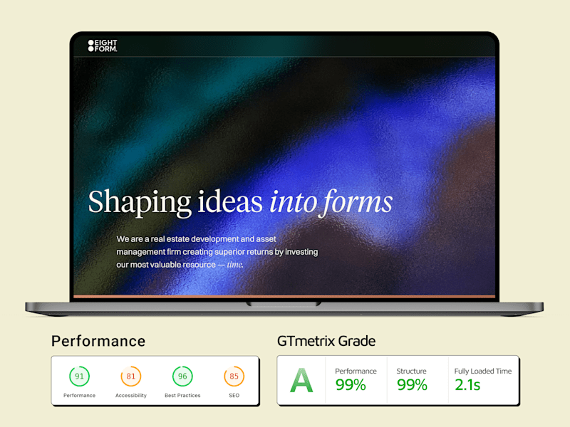 Cover image for Framer Development - EightForm | Framer Developer