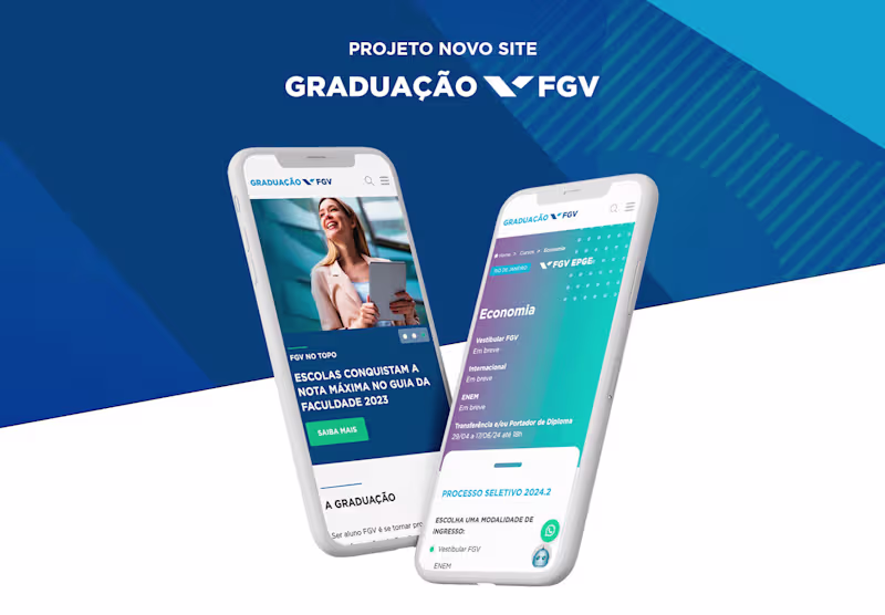 Cover image for New FGV Undergraduate Website
As Product Designer