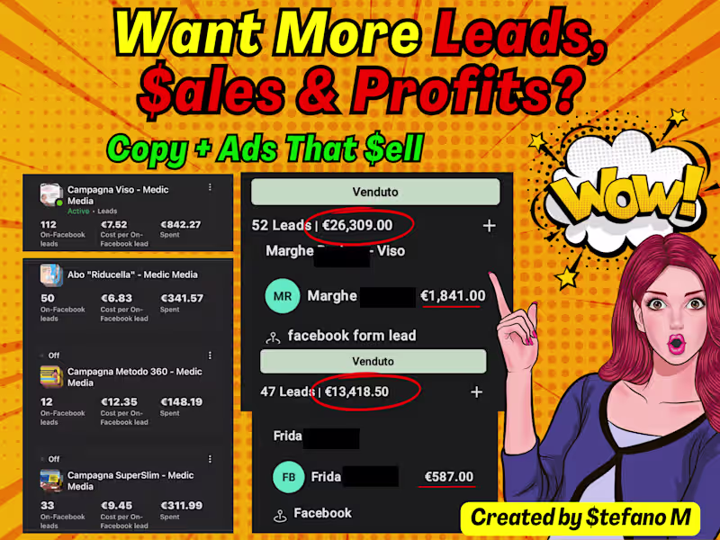 Cover image for Direct-response, Sales-driven Meta Ad Campaign 