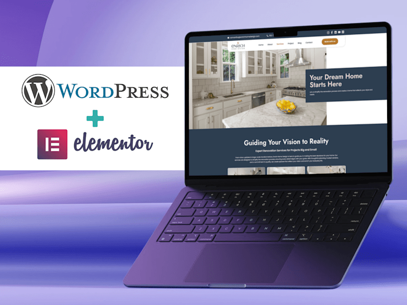 Cover image for Multipage Wordpress + Elementor Website Design For Businesses