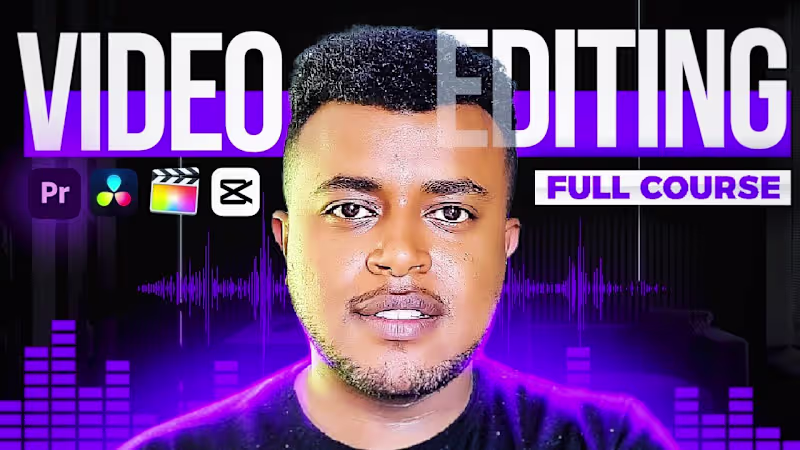 Cover image for Video Editing Full Course | Complete Tutorial | Etubers - YouTu…