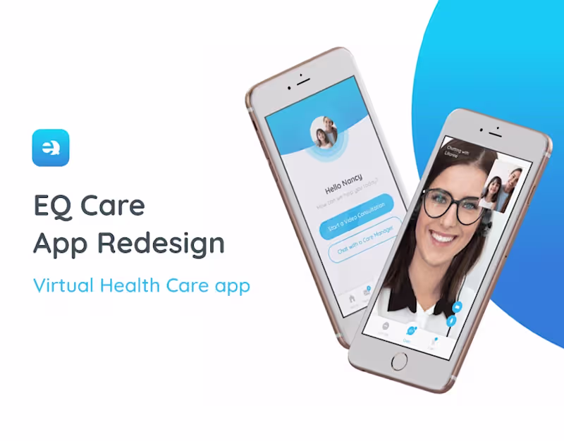 Cover image for EQ Care - App Redesign