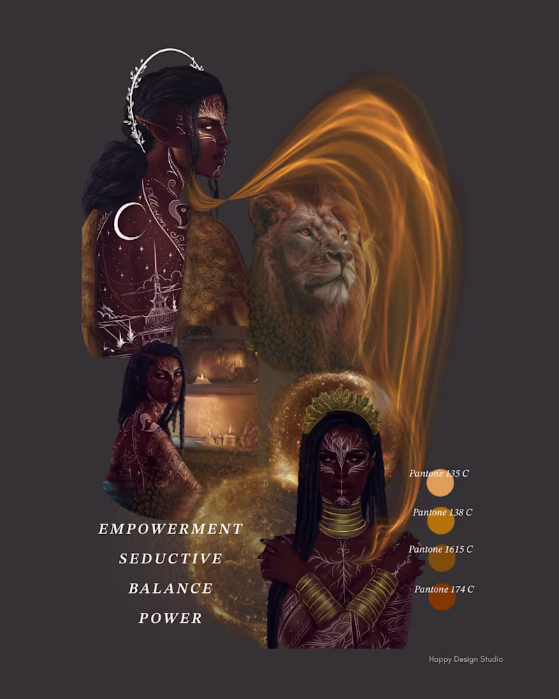 Cover image for Sharing a glimpse from my project Celestic Aura — Evening we...