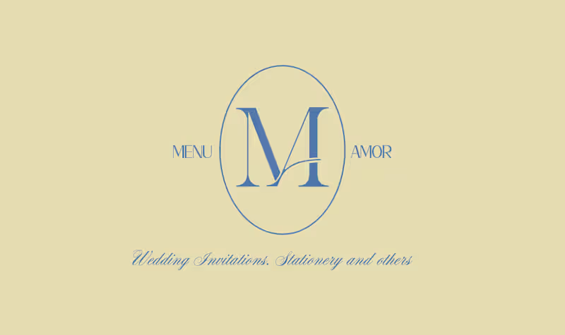 Cover image for Menu Amor- Wedding Invitations and