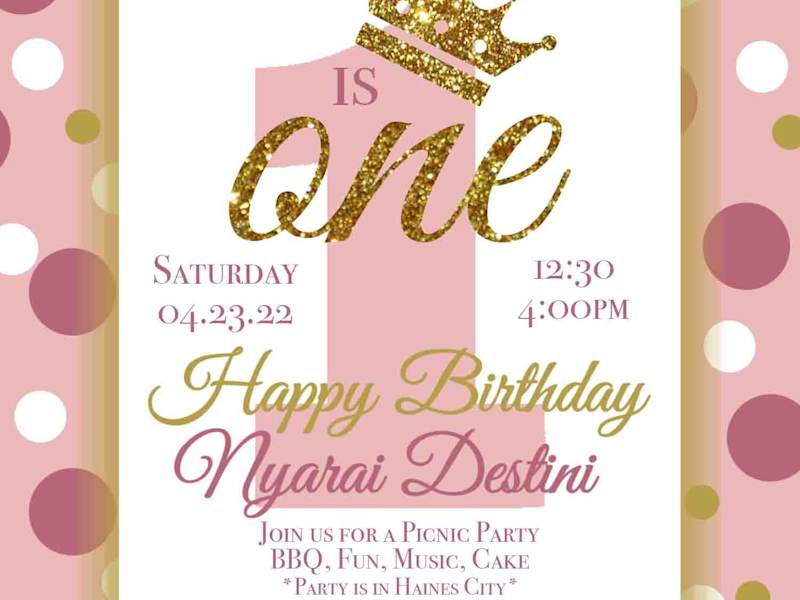 Cover image for 1st Birthday Party