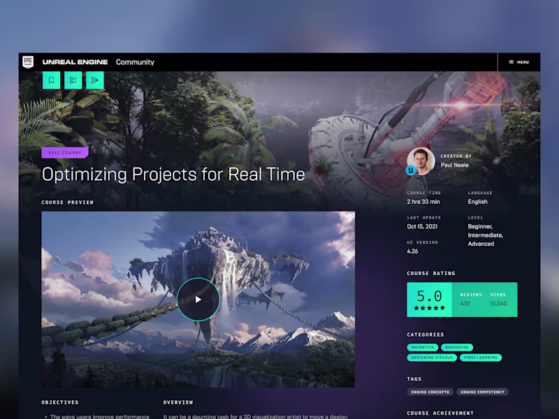 Cover image for Unreal Community Hub