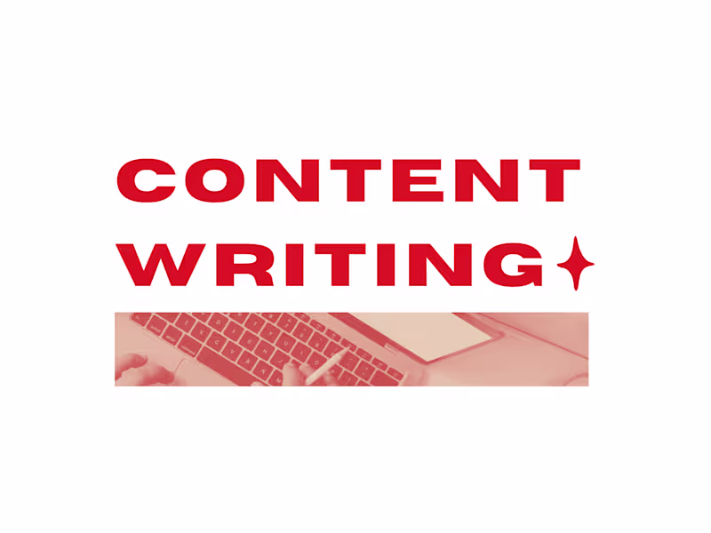Cover image for Content Writing
