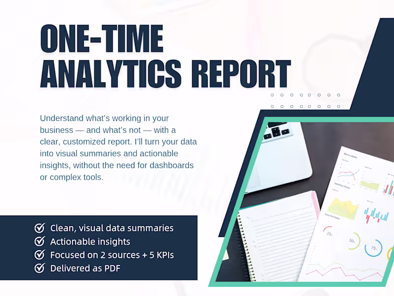 Cover image for Business Performance Analytics & Insights Report