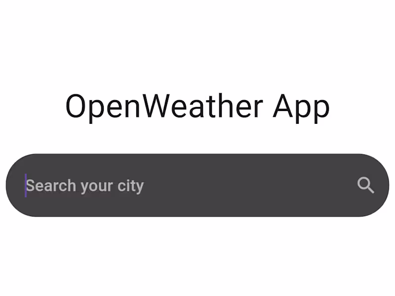 Cover image for Weather app
