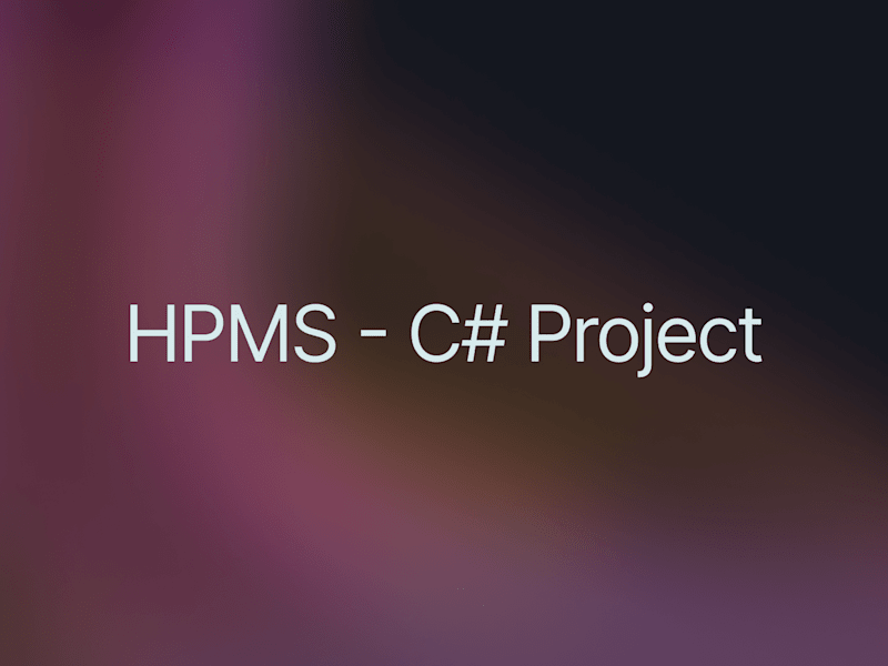 Cover image for GitHub - Meedux/HEALTH-PROFILE-MANAGEMENT-SYSTEM