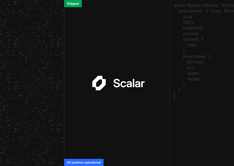 Cover image for Scalar — Product / Saas Template Design