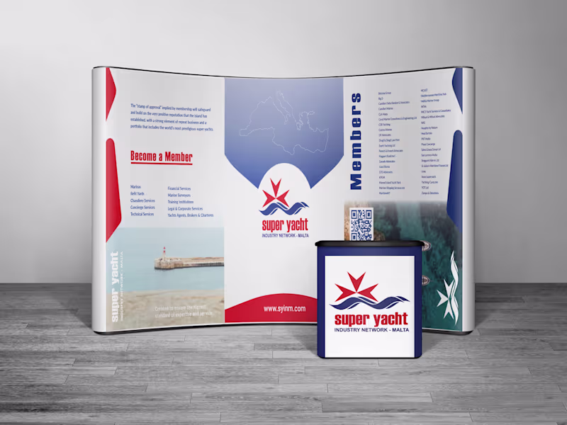 Cover image for Super Yacht Industry Network - Malta |  Banners