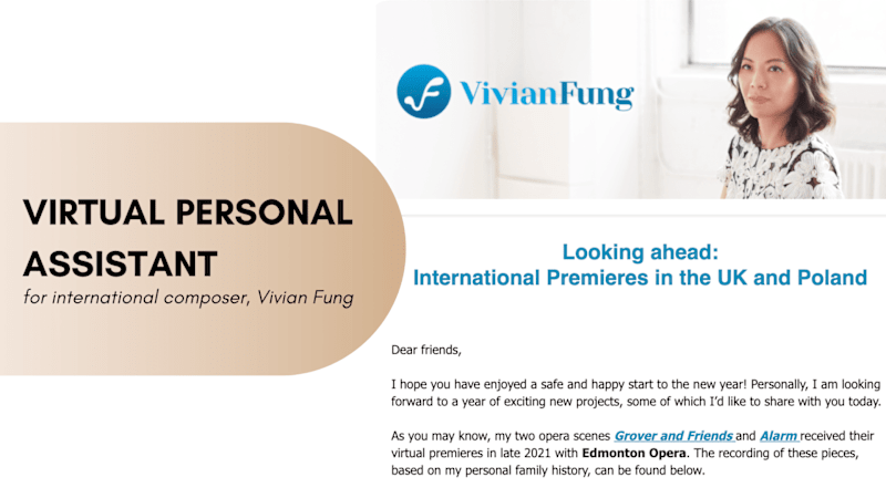 Cover image for Virtual personal assistant for international composer