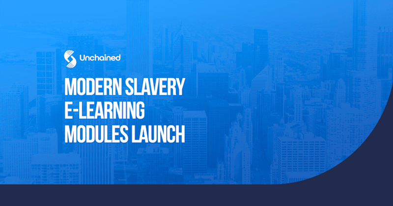 Cover image for Modern Slavery E-Learning Course Launch
