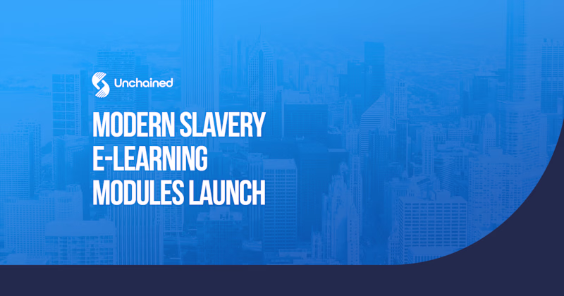 Cover image for Modern Slavery E-Learning Course Launch
