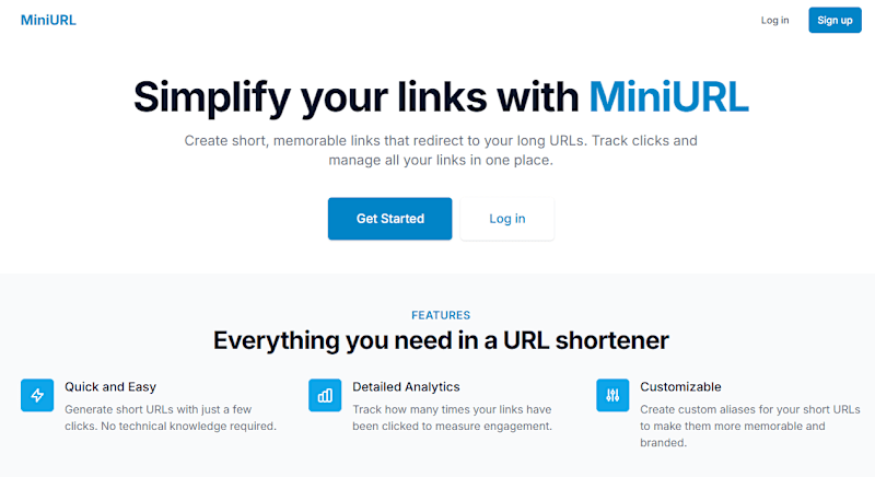 Cover image for MiniURL - A URL Shortener