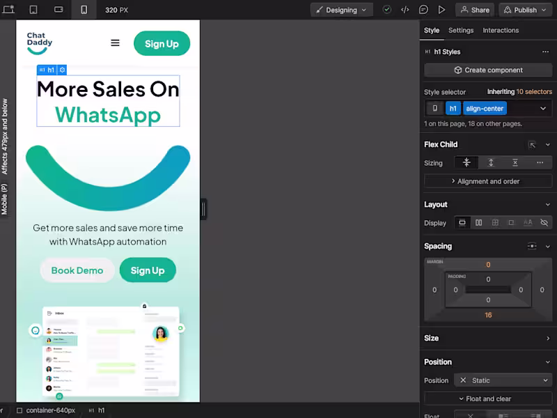 Cover image for Webflow Website