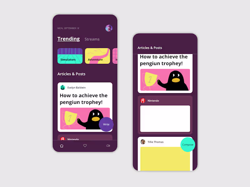 Cover image for Gaming News & Streaming App (Test)