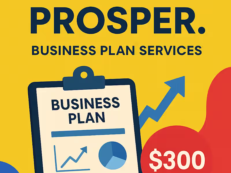 Cover image for Custom Business Plans for Startups & Small Businesses