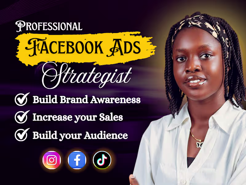 Cover image for Facebook Ads Strategist | Helping Brands Turn Clicks into Client