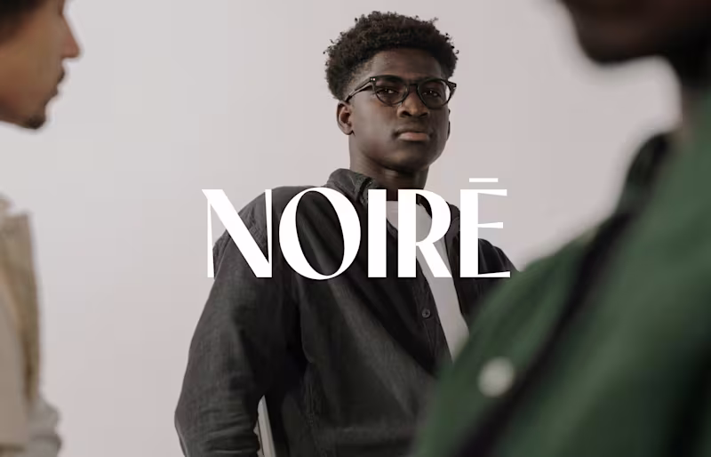 Cover image for NOIRE Brand Identity and E-Commerce Development