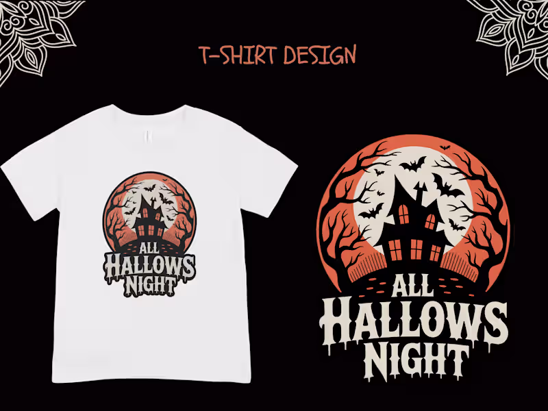 Cover image for I designed high-quality, print-ready t-shirt