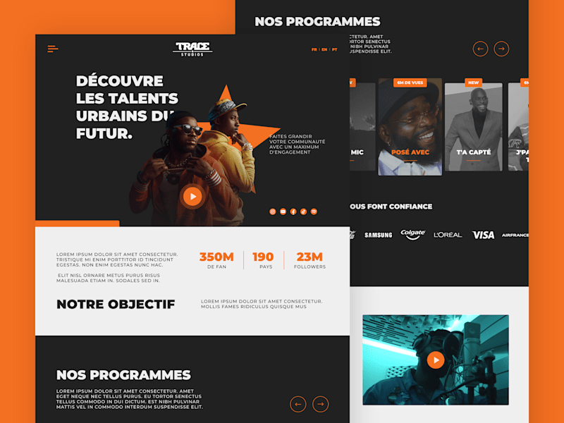 Cover image for Trace Studios : Music Studio & Broadcast Website