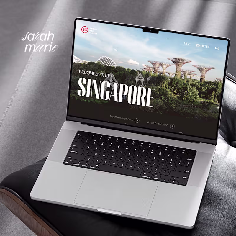 Cover image for Redesign of Visit Singapore Website