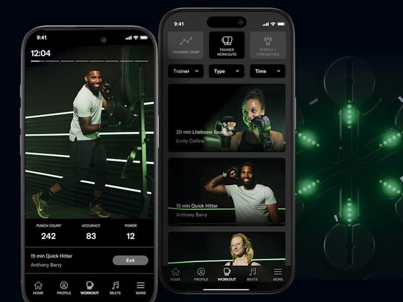 Cover image for Liteboxer – UX/UI for Connected Fitness App with $28.5M Funding