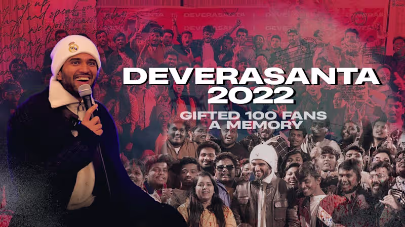 Cover image for DeveraSanta 2022 ❤️ | Vijay Deverakonda - YouTube