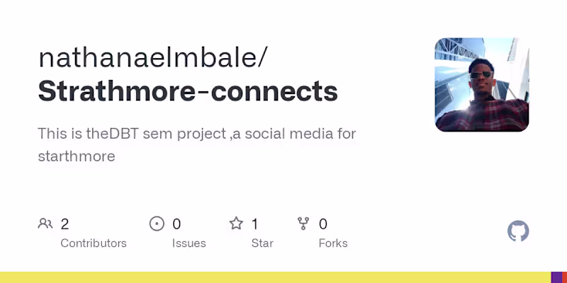 Cover image for Strathmore University Social Media Platform Development