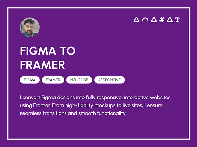Cover image for Figma to Framer: Pixel-Perfect Design, Animations & Effects