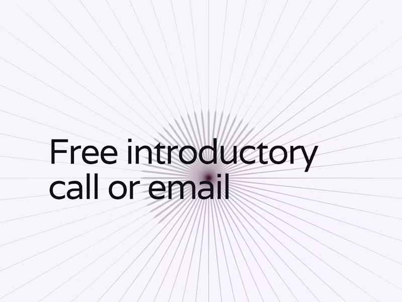 Cover image for 👋 Let's have a (free) intro call/email