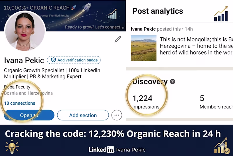 Cover image for Organic Reach Engine: 100x Growth Strategy