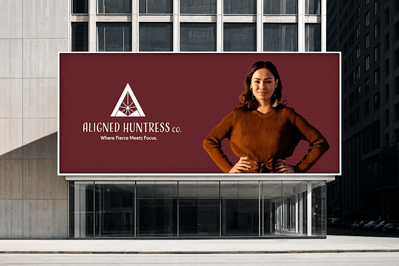 Cover image for Brand Design for Life Coaching Co- Aligned Huntress