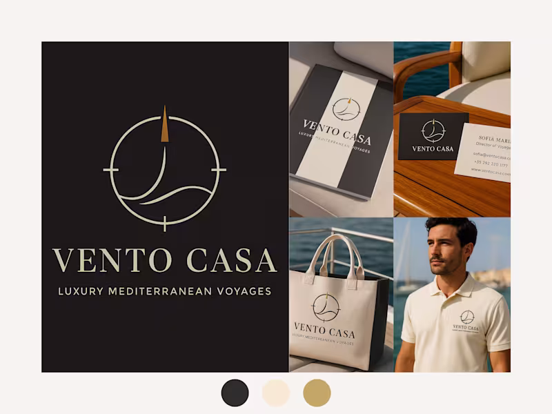Cover image for A refined brand identity for Vento Casa, a Mediterranean yac...