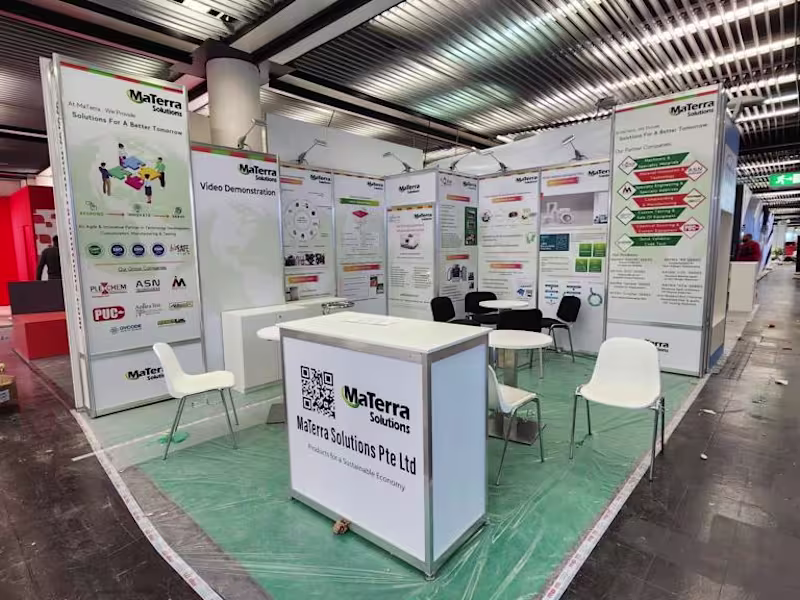 Cover image for Developed a complete set of marketing materials for Exhibition.