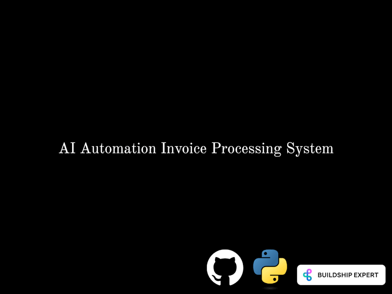 Cover image for AI Invoice Processing Workflow