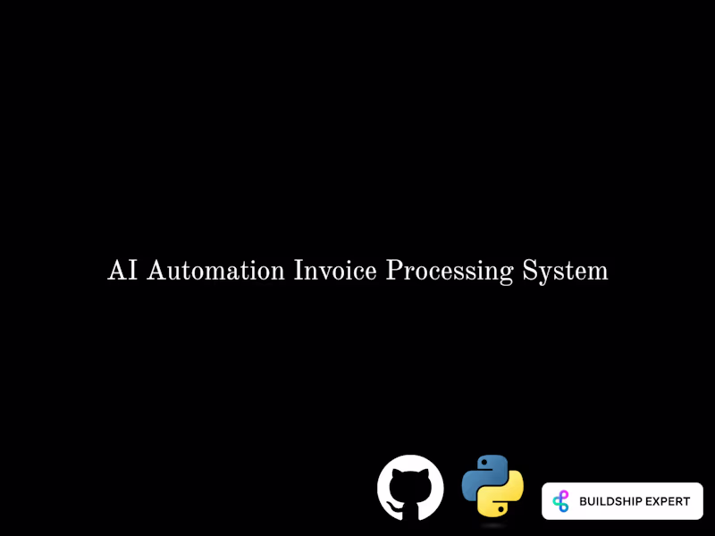 Cover image for AI Invoice Processing Workflow