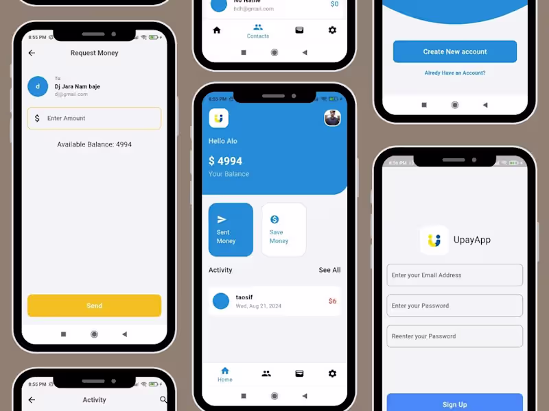 Cover image for Flutter E wallet App