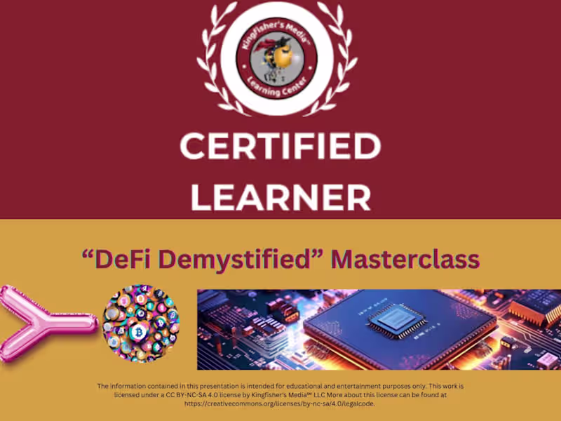 Cover image for Self Banking & New Finance Masterclass