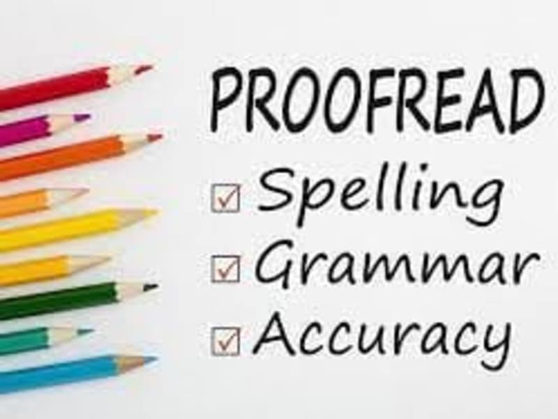 Cover image for Proofreading & Editing Services