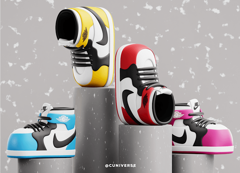 Cover image for My Latest 3D Creation: Nike Air Jordan Sneaker