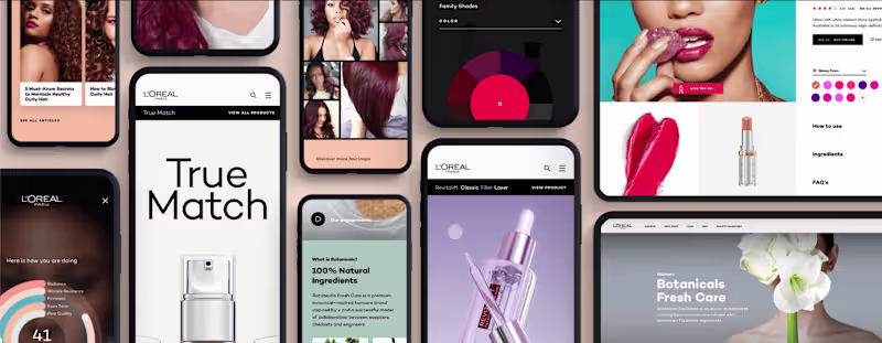Cover image for Seamless Beauty: L'Oreal Paris' Atomic Design for Mobile