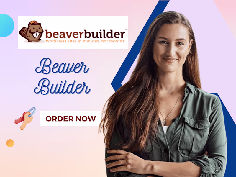 Cover image for I will build customized wordpress website with beaver builder 