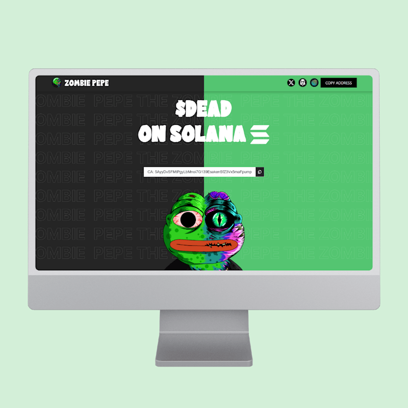 Cover image for $DEAD Token Launch: Reviving Memes as Zombies