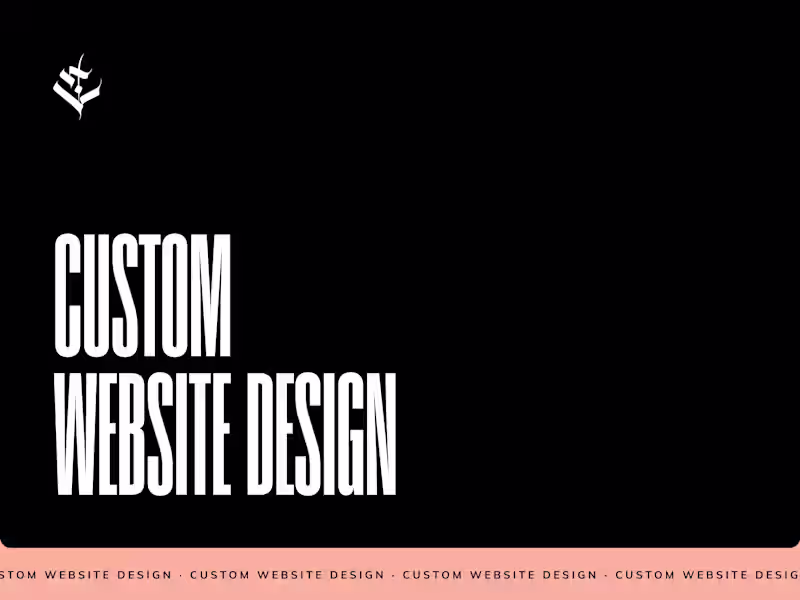 Cover image for Custom Website Design